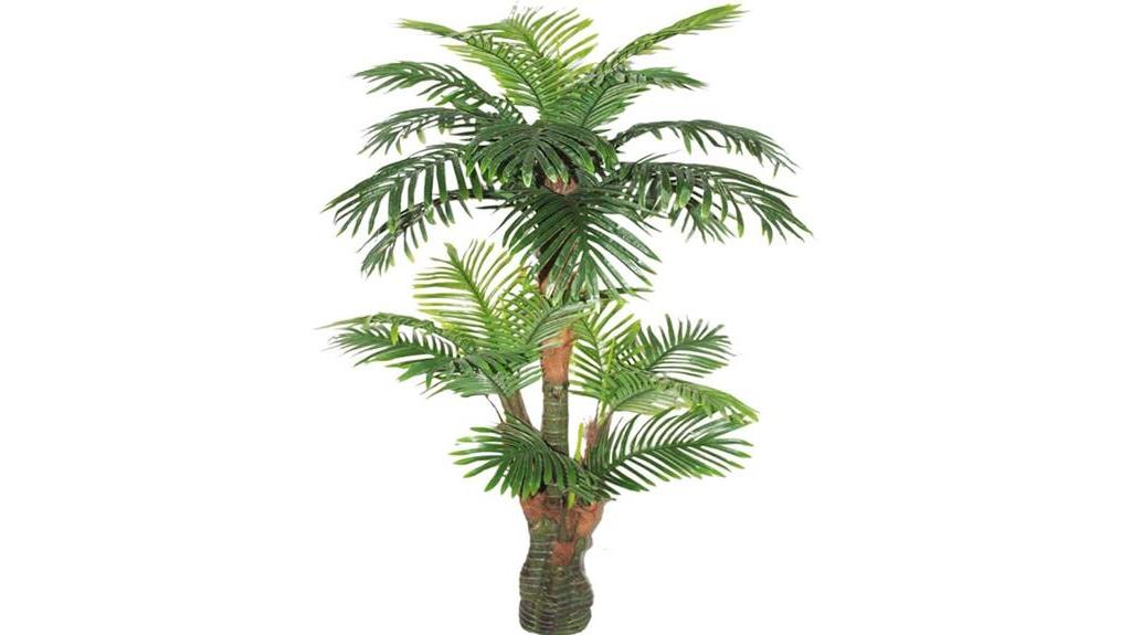 artificial tropical palm tree