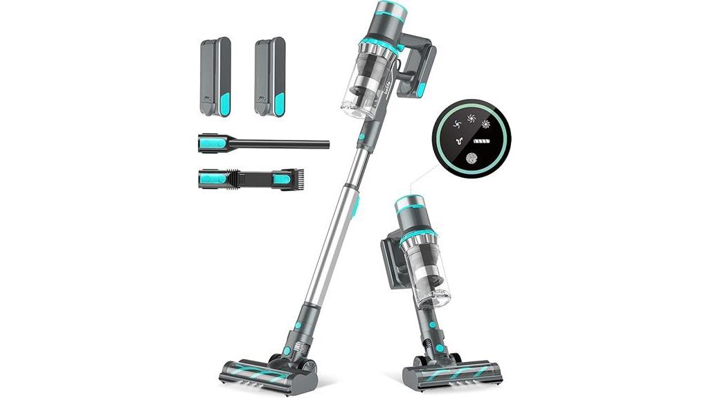 battery powered vacuum with versatility