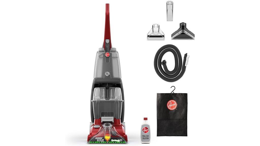carpet cleaner with attachments