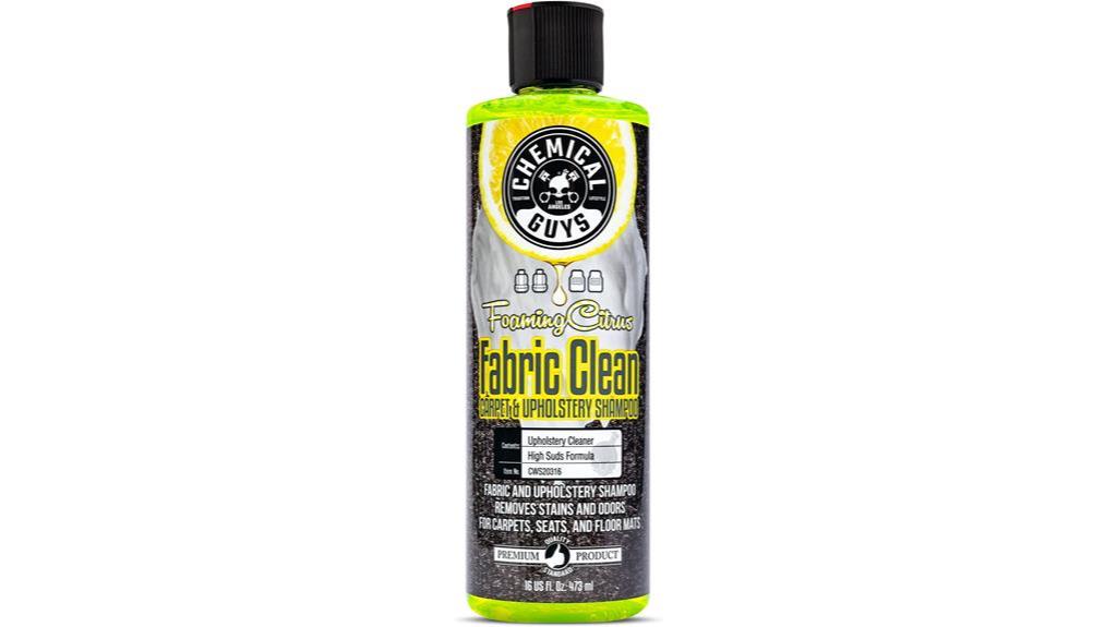 citrus fabric cleaner spray