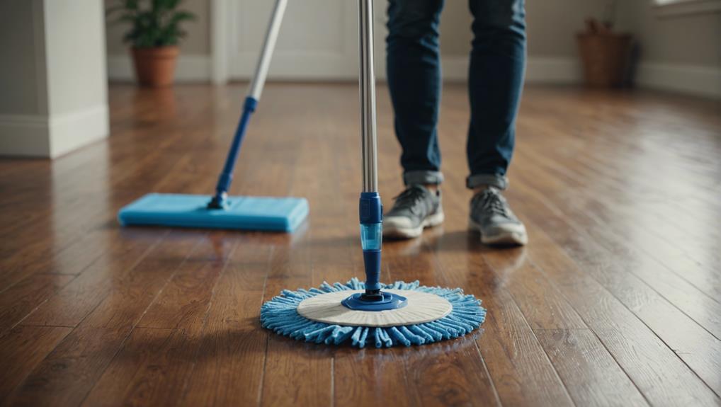 cleaning laminate floors efficiently