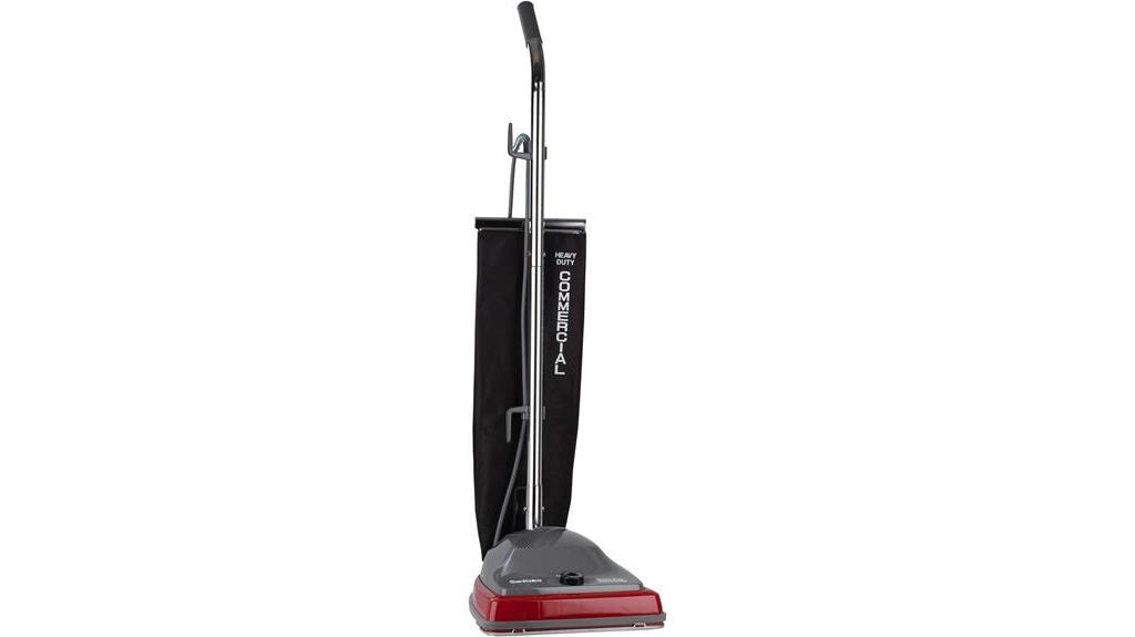 commercial bagged upright vacuum