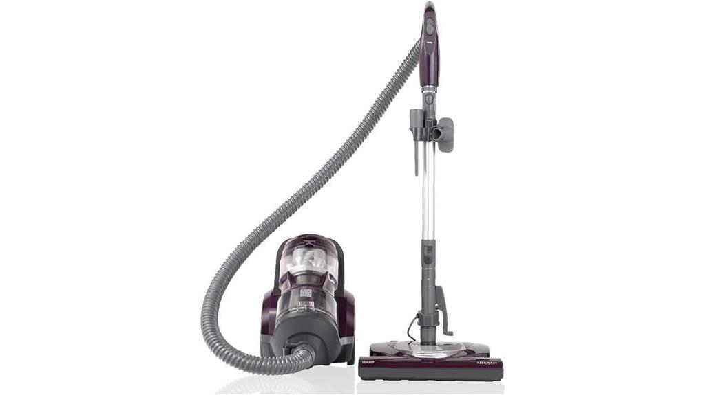 compact bagless canister vacuum