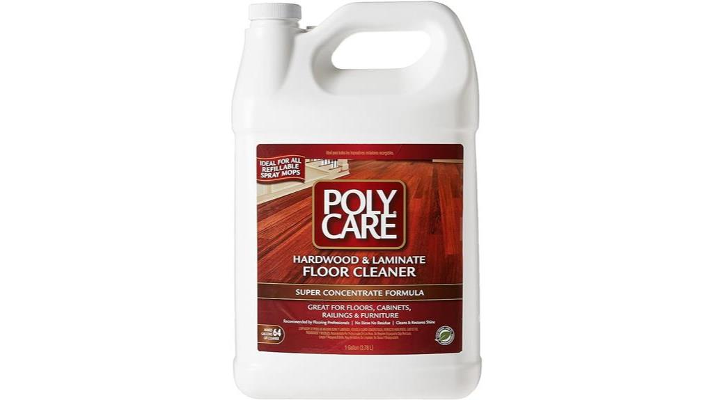 concentrated floor cleaner gallon