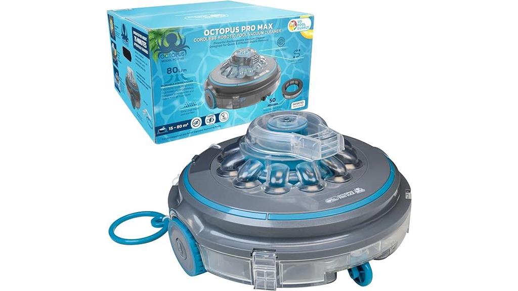 cordless octopus pool cleaner