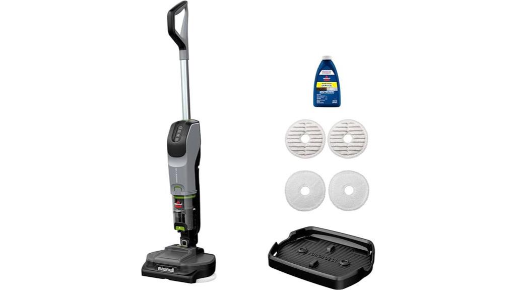 cordless spin mop vacuum