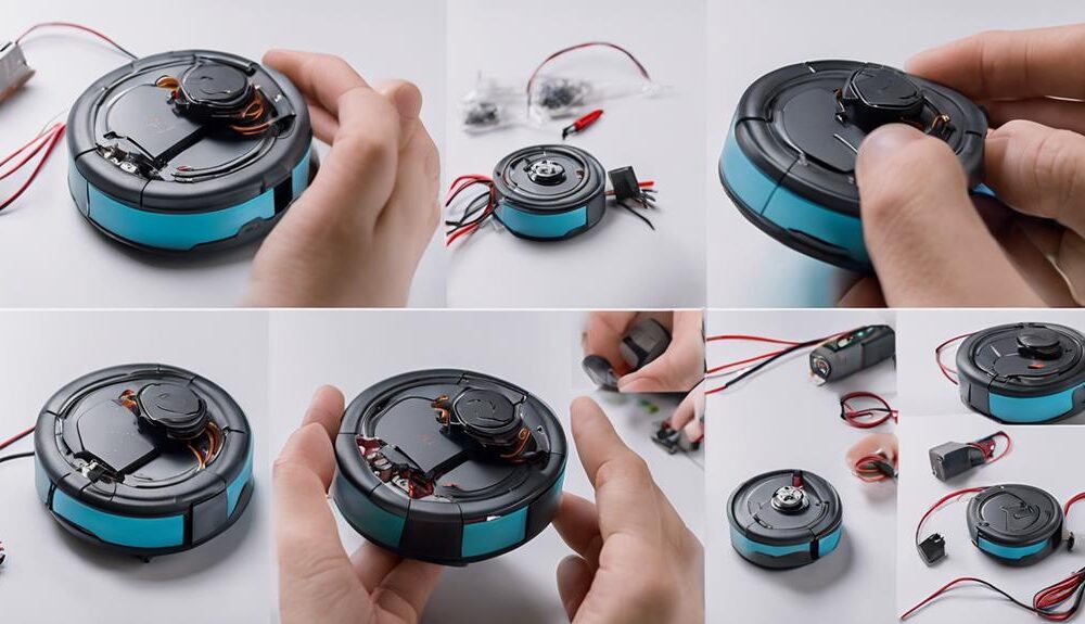 diy mini robot vacuum