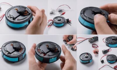 diy mini robot vacuum