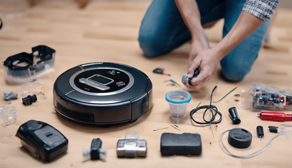 diy robot vacuum creation