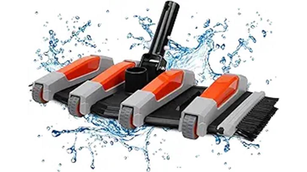 durable pool vacuum head