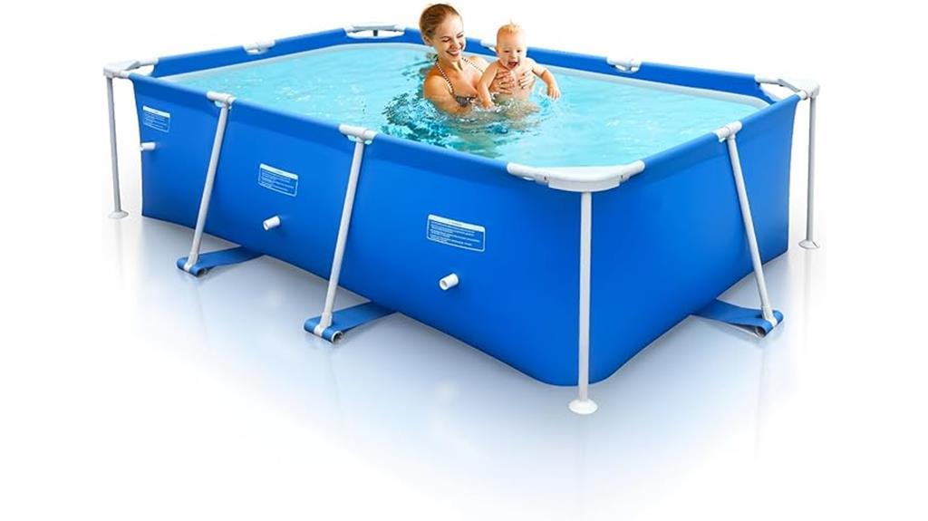 durable steel frame pool