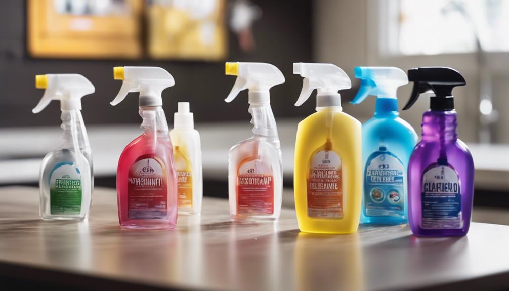 effective cleaning spray options