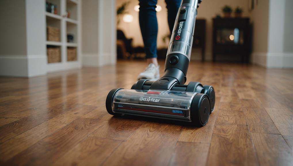 efficiently clean tile floors