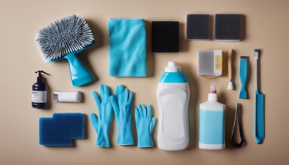 essential items for cleaning