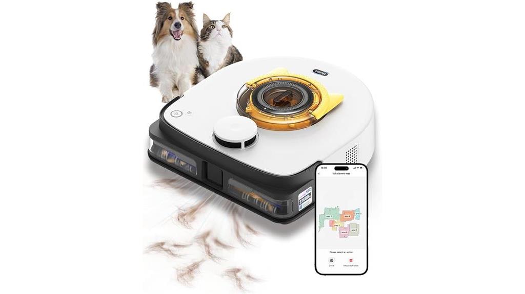 high powered v10 robot vacuum