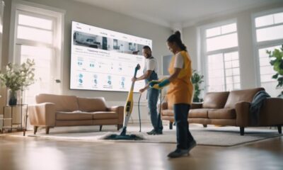 home cleaning company revenue