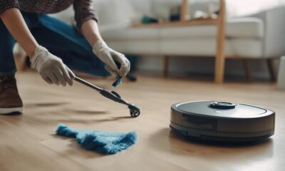 maintain robot vacuum properly