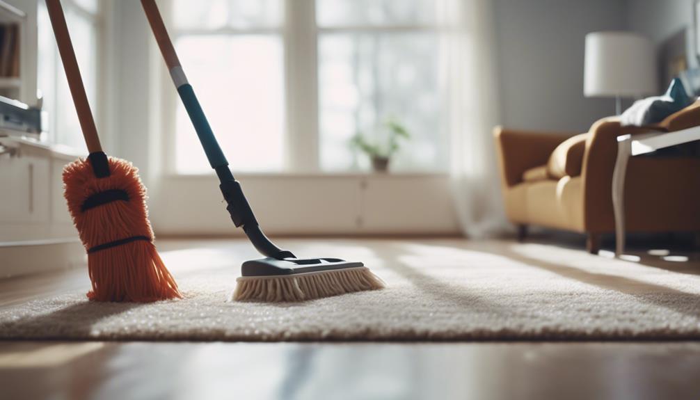 maintaining clean floors efficiently