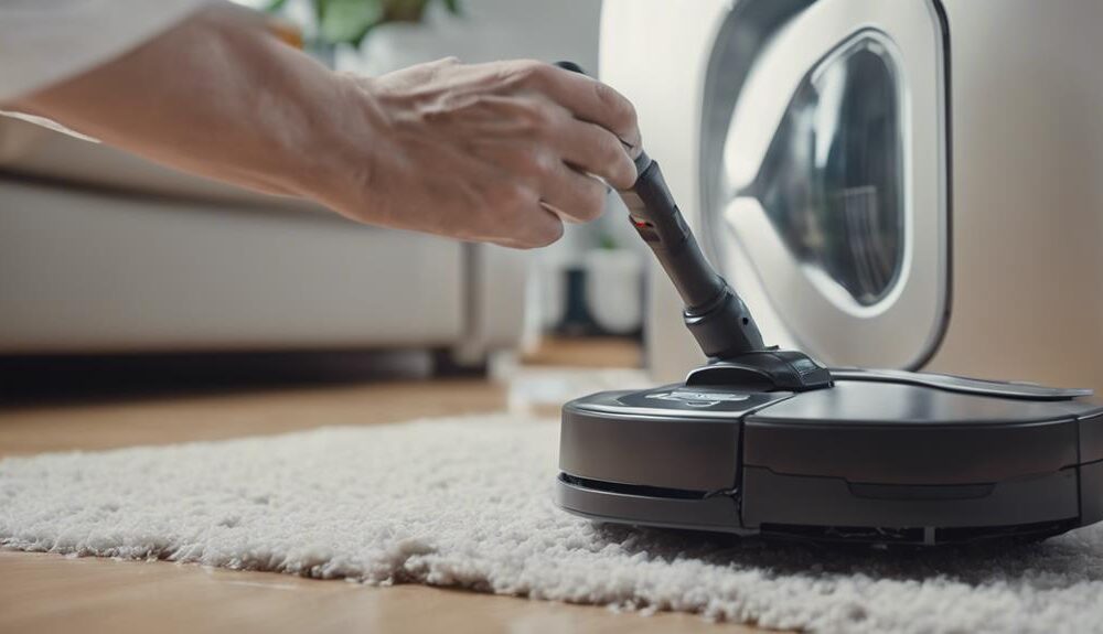 maintaining robot vacuum cleanliness