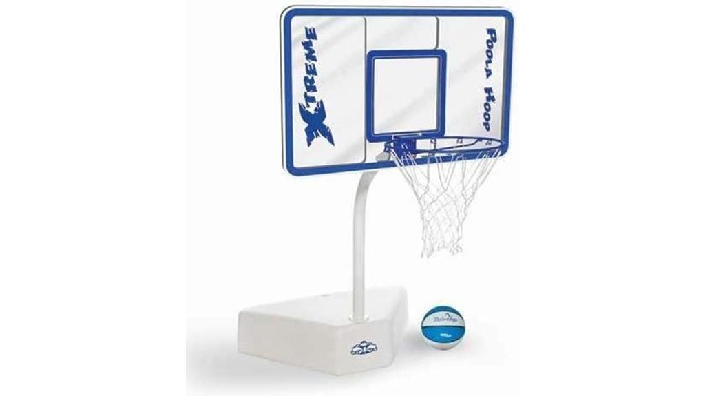 pool basketball hoop set