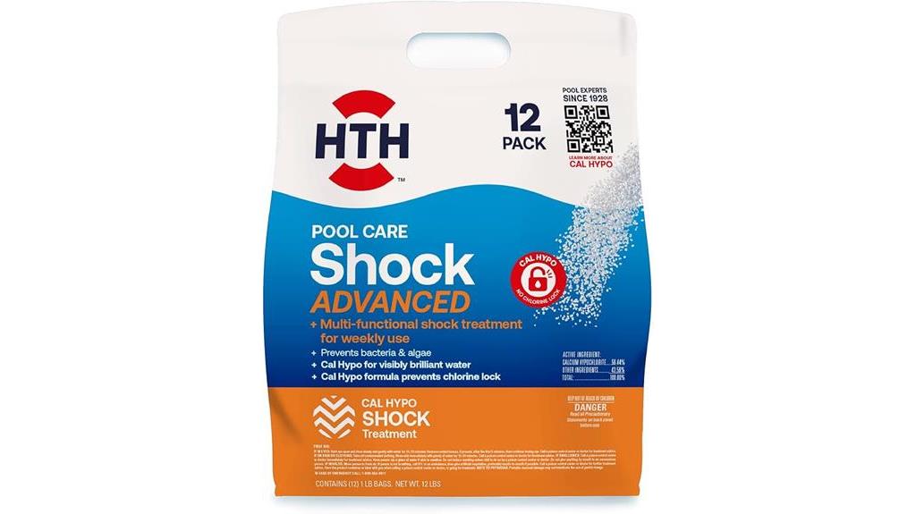 pool care shock treatment