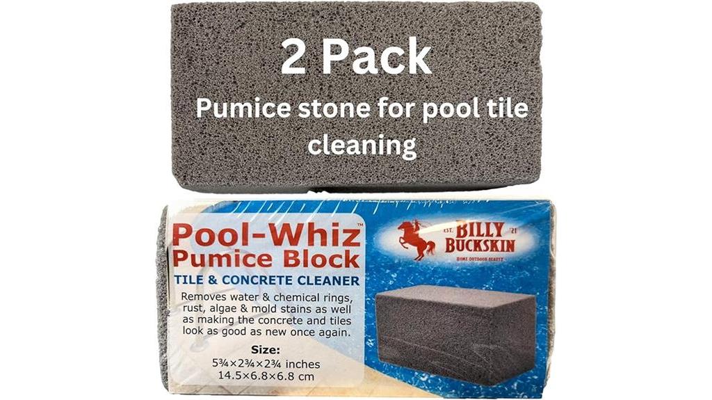 pool cleaning pumice block