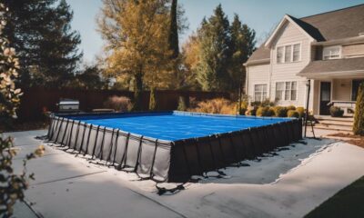 pool covers for cleanliness