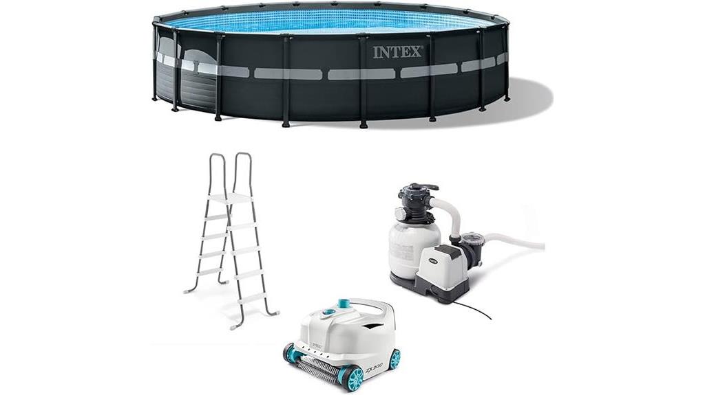 pool set with accessories