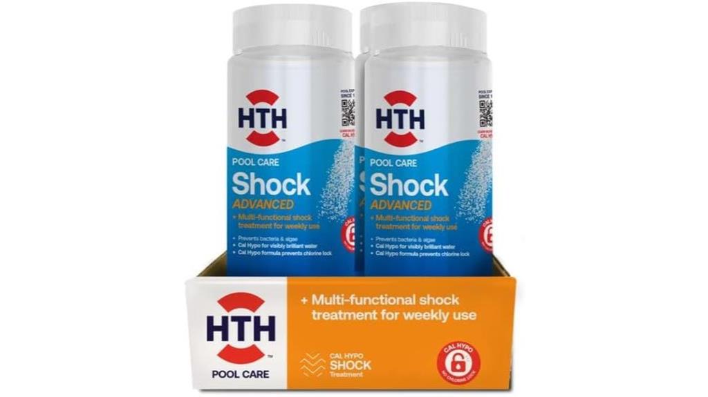 pool shock treatment formula