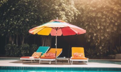 pool umbrellas for shade