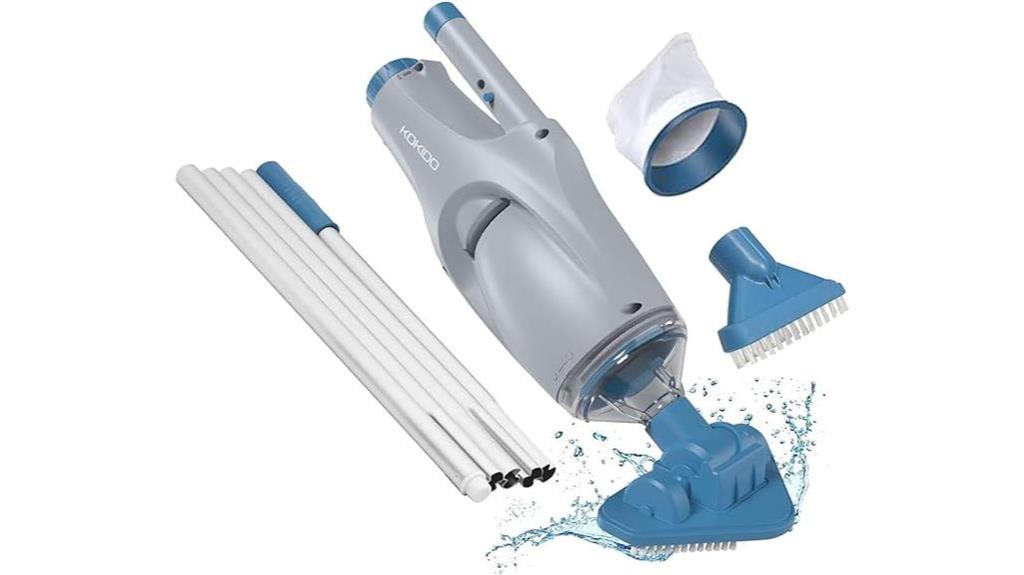 pool vacuum cleaning solution