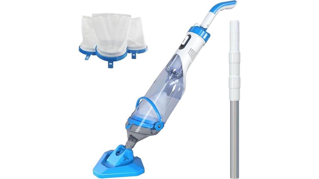 pool vacuum for easy cleaning