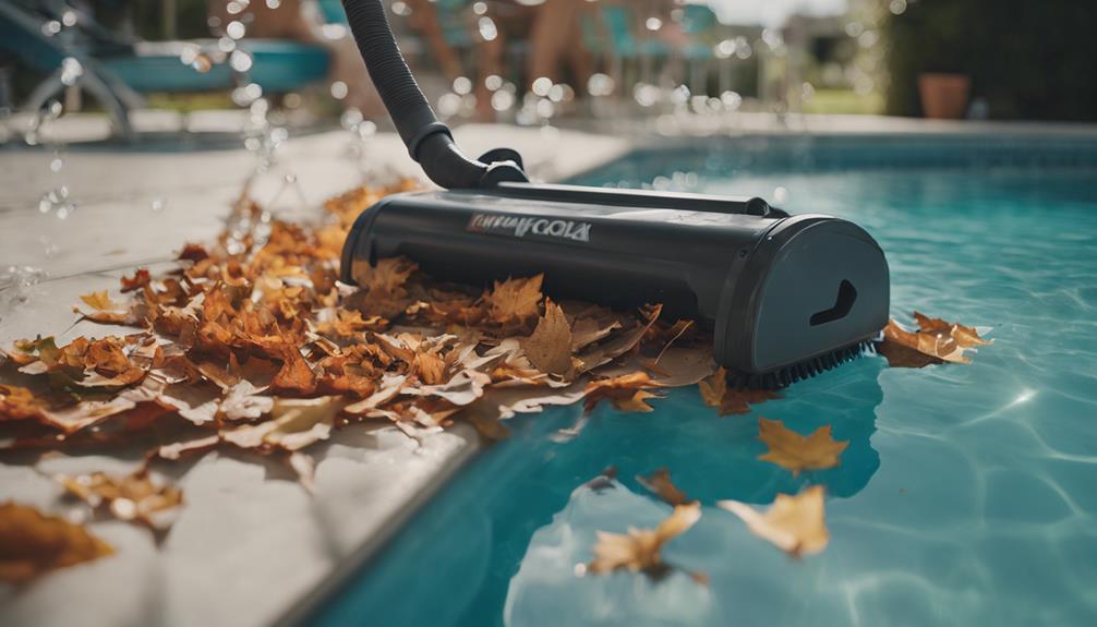 pool vacuum for leaves