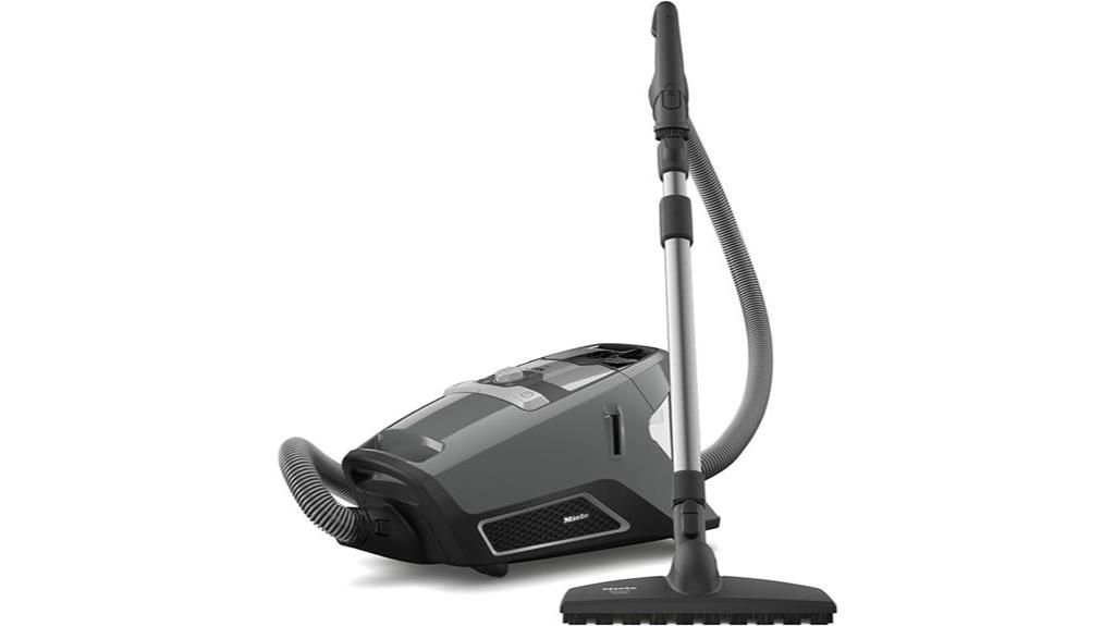 powerful bagless canister vacuum