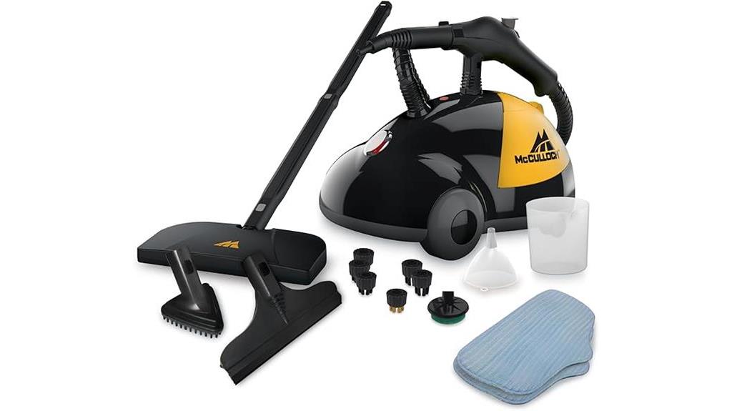 powerful steam cleaner kit
