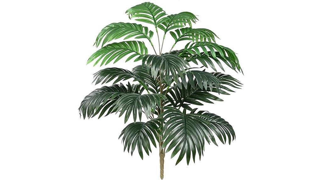 realistic artificial palm tree