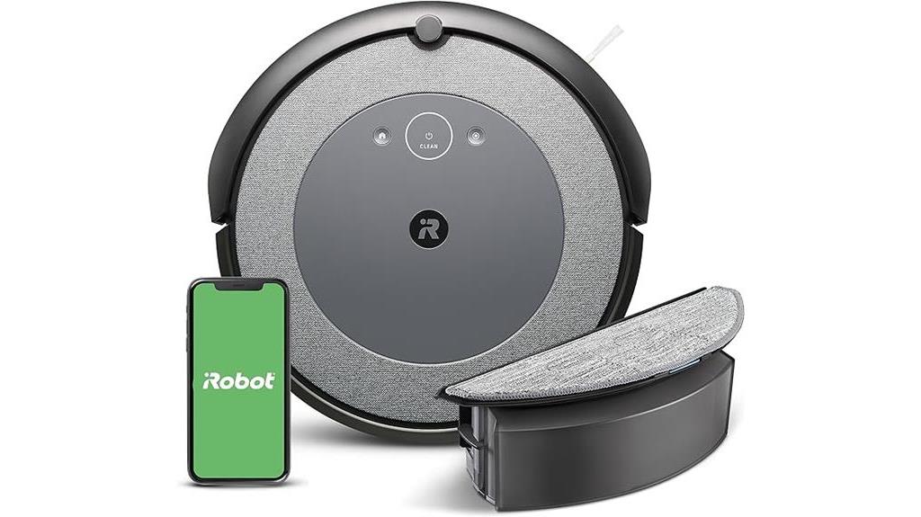 robot vacuum and mop