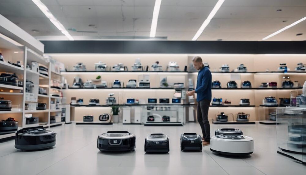 robot vacuum cleaner shopping