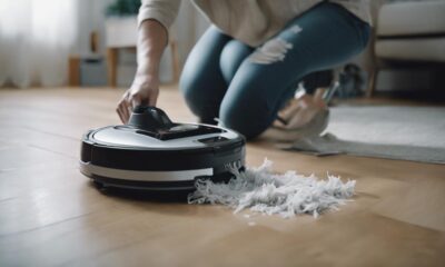 robot vacuum cleaning tips