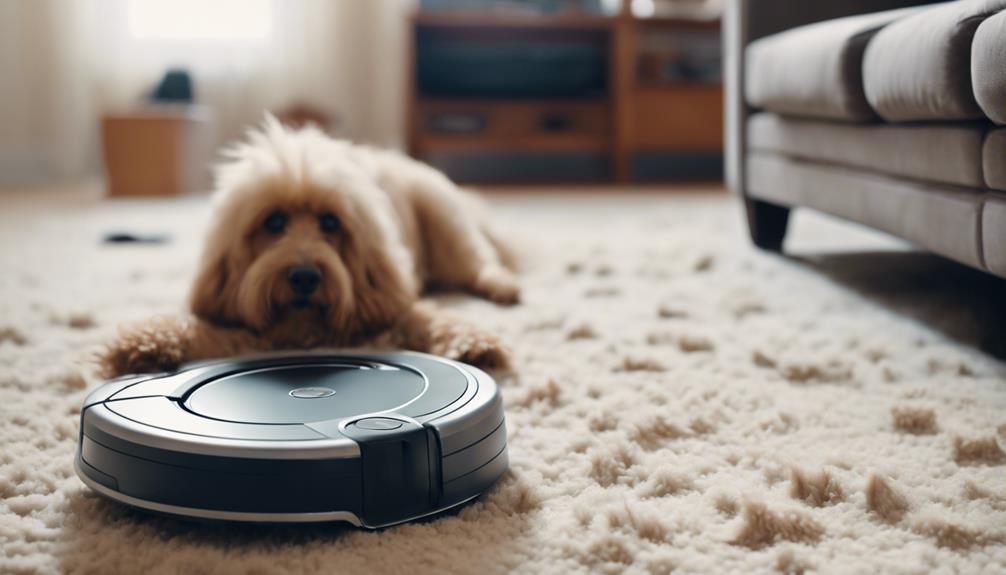 robot vacuum for dog hair