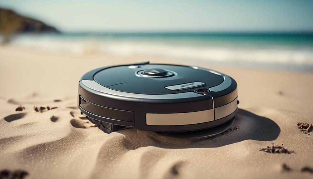 robot vacuum for sandy areas