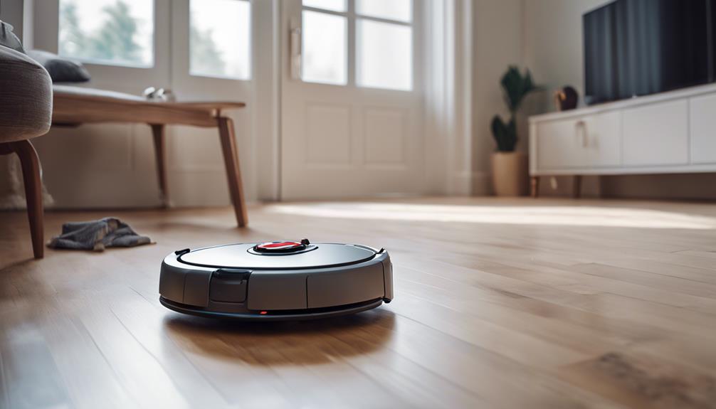 robot vacuum with mopping