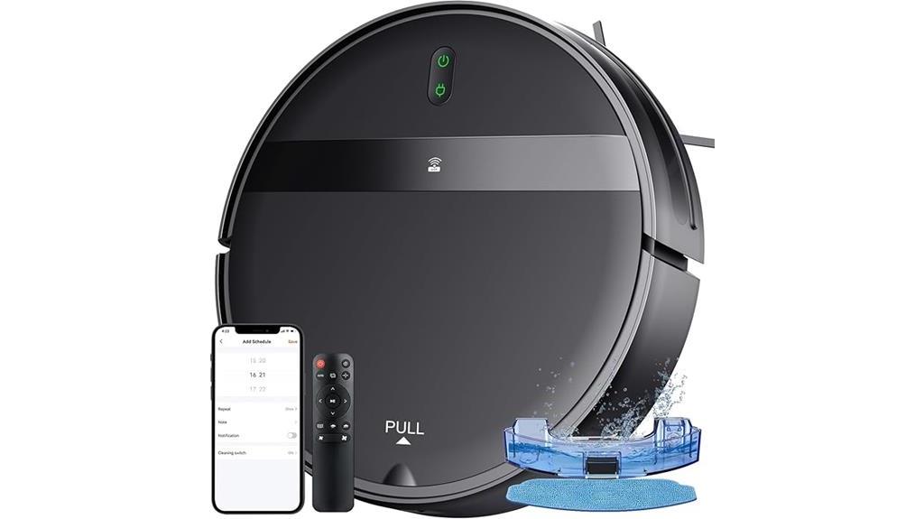 robot vacuum with mopping