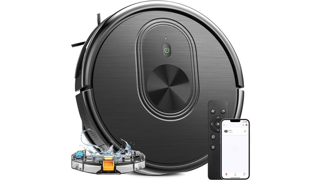 robot vacuum with mopping