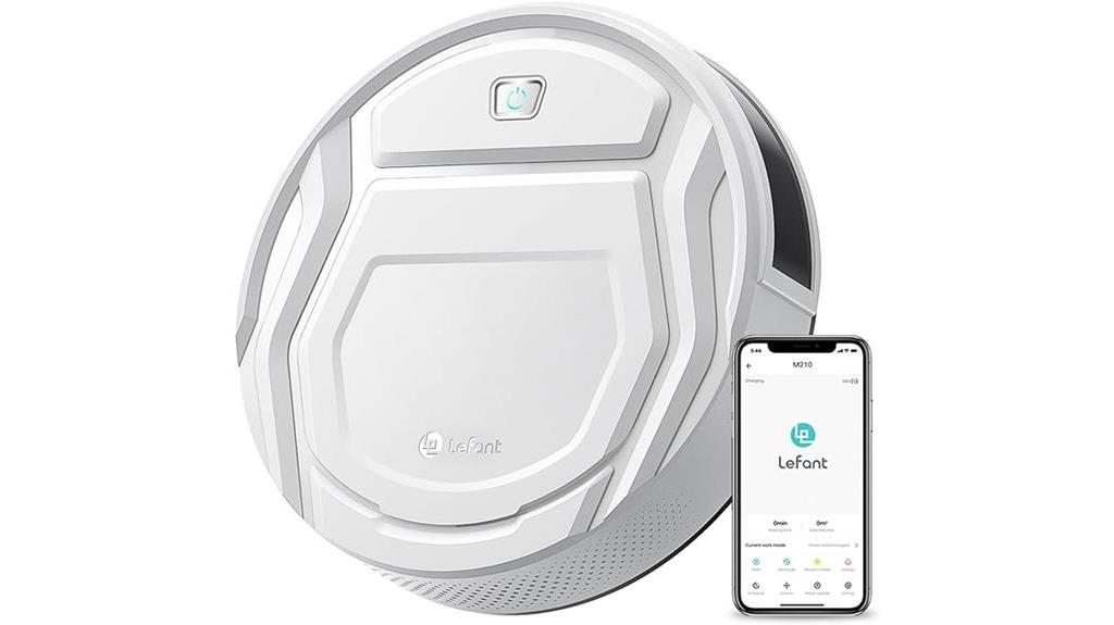 robot vacuum with strong suction