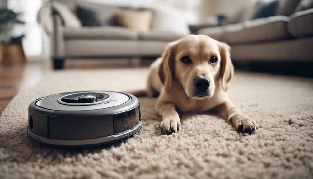 robot vacuums and pets