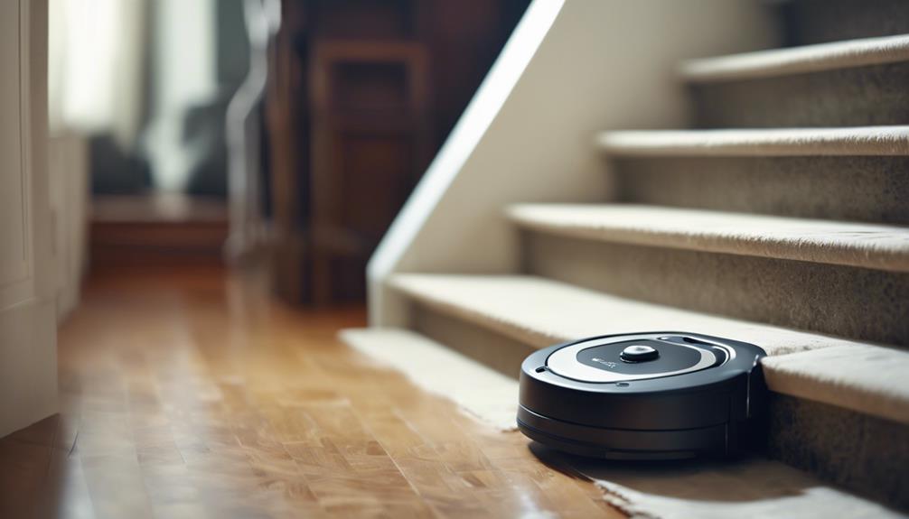 robot vacuums stair safety
