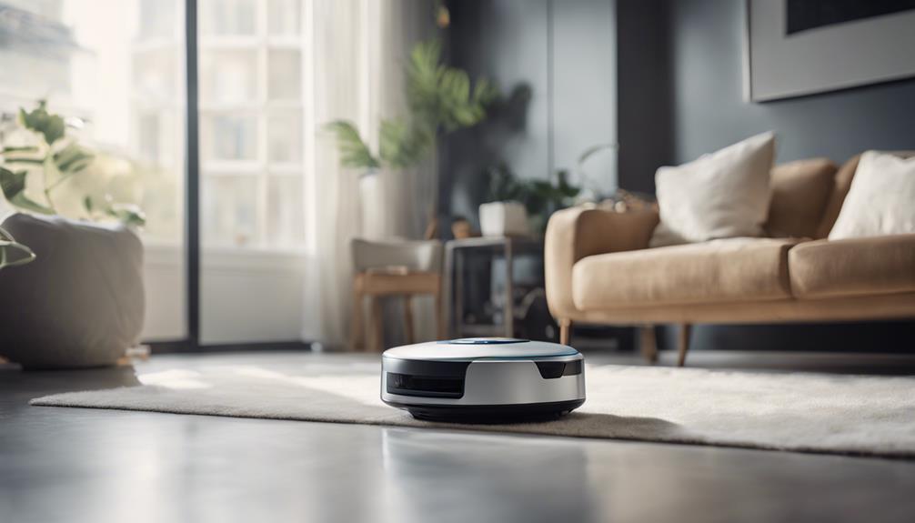 robotic vacuum with navigation