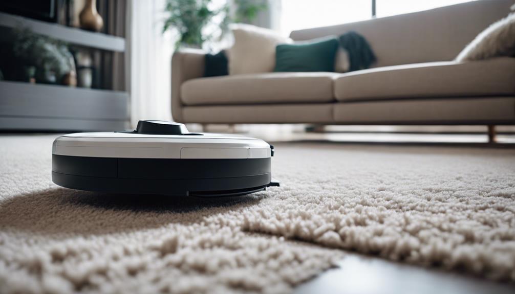 selecting robot vacuums for thick carpets