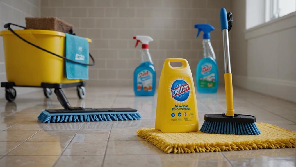 selecting suitable floor cleaning